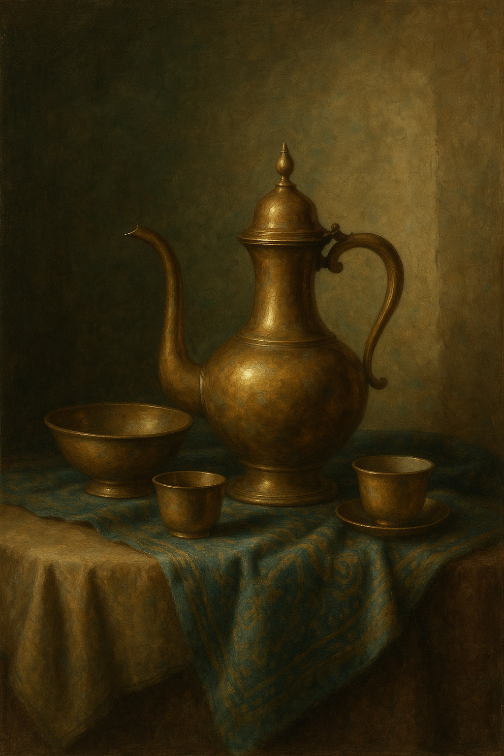 Chiaroscuro Blue Tranquil Velvet