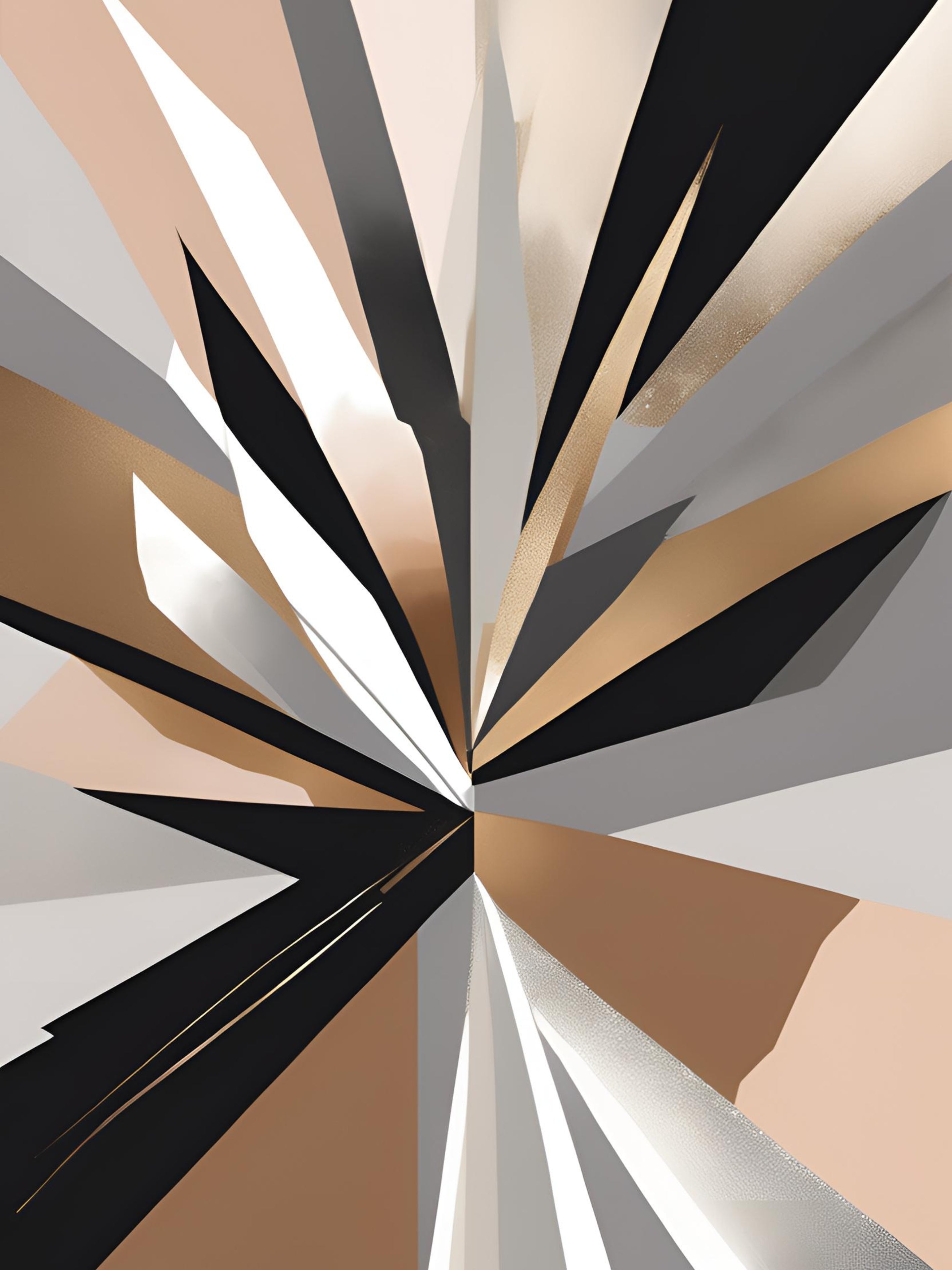 Gold Movement Abstract Calm